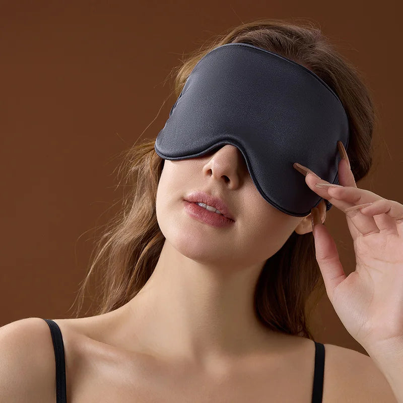 Luxurious 100% Mulberry Silk Sleep Mask - Premium 30 Momme Eye Mask