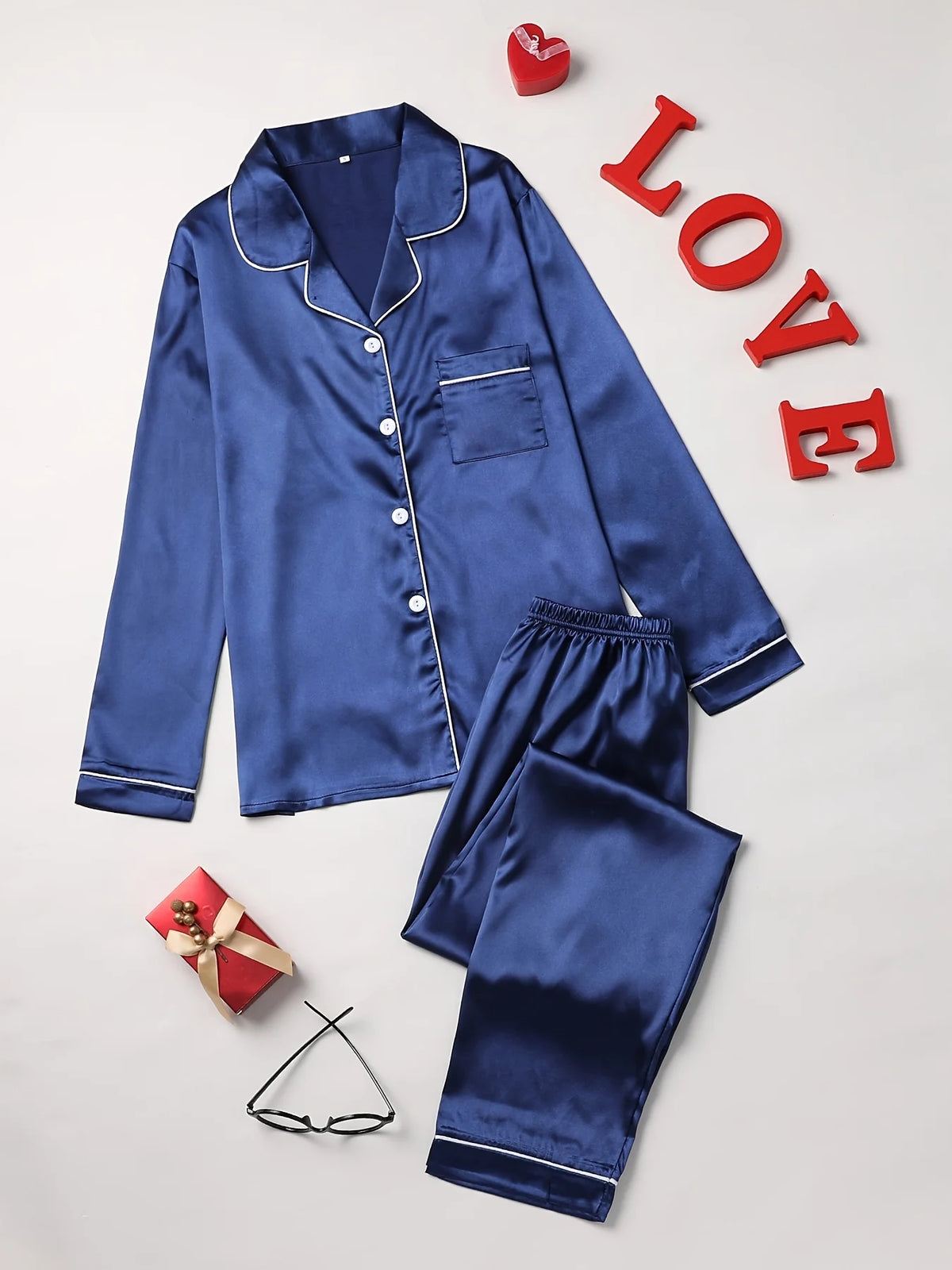Serene Nights Classic Pajama Set – Sizes Through XXL