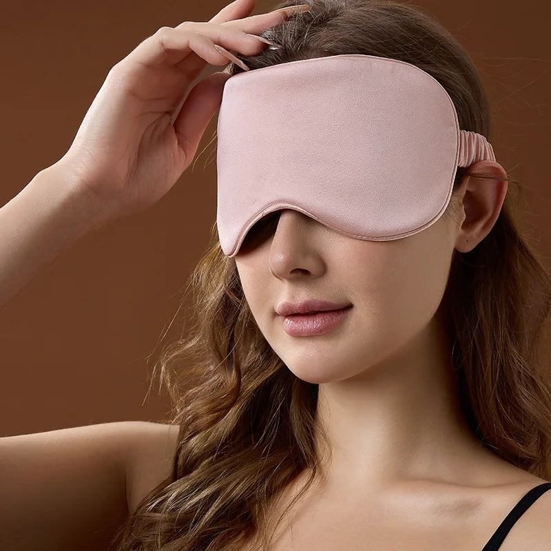 Luxurious 100% Mulberry Silk Sleep Mask - Premium 30 Momme Eye Mask