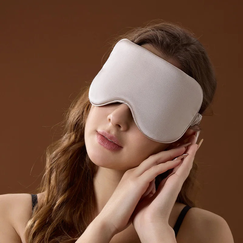 Luxurious 100% Mulberry Silk Sleep Mask - Premium 30 Momme Eye Mask