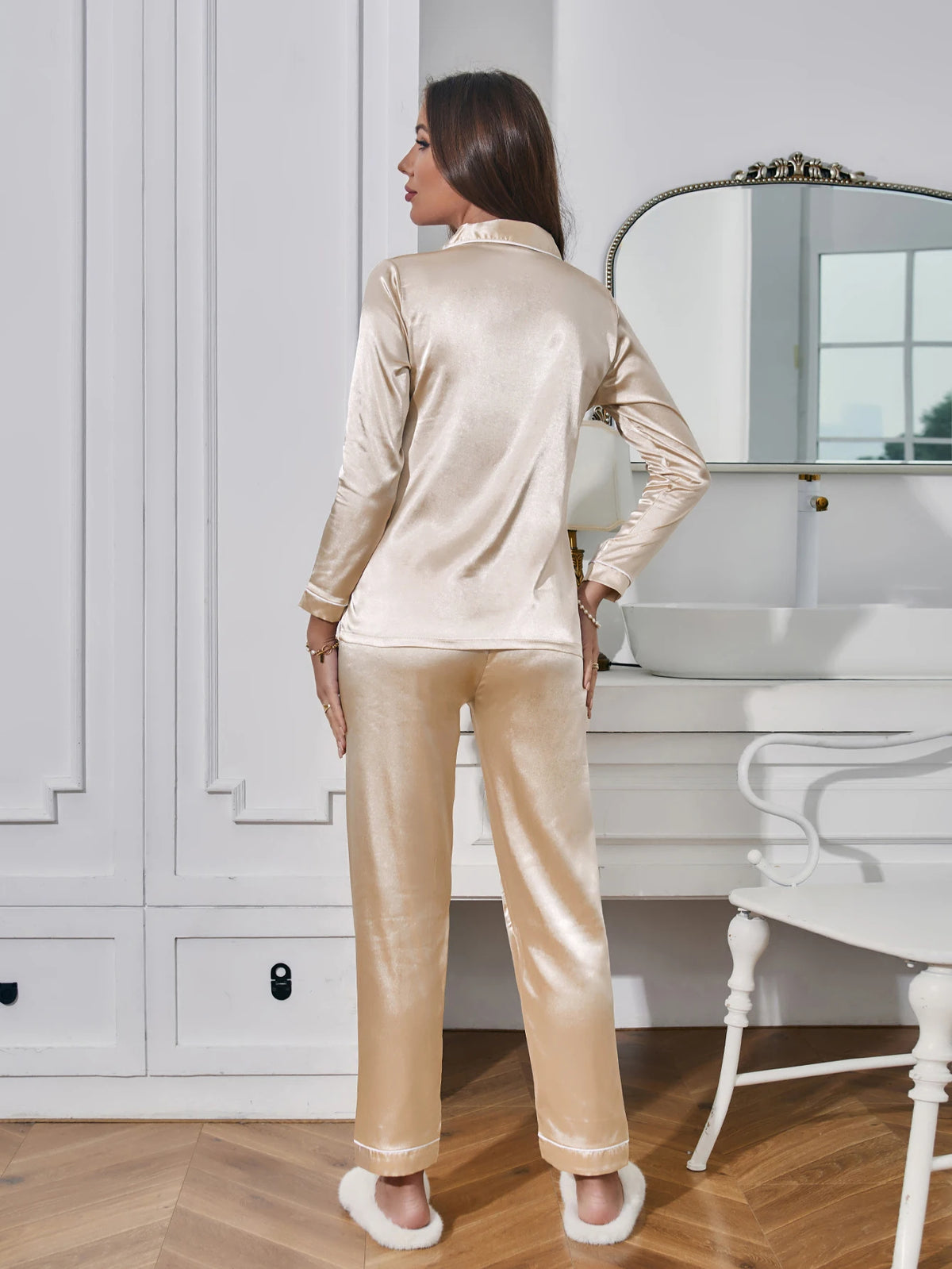 Serene Nights Classic Pajama Set – Sizes Through XXL