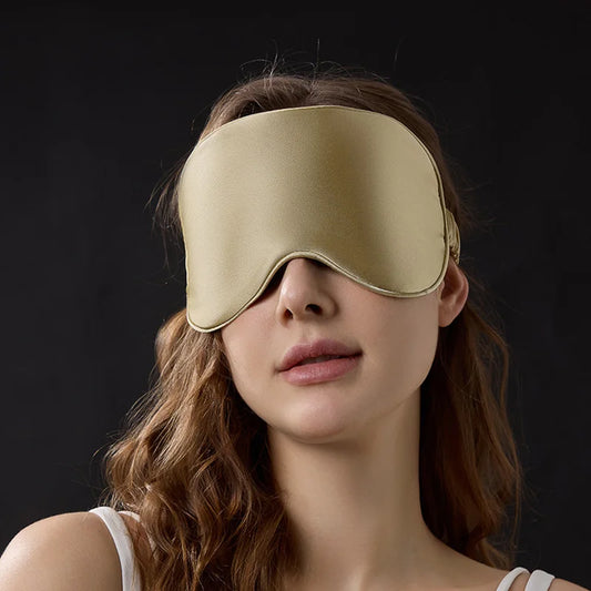 Luxurious 100% Mulberry Silk Sleep Mask - Premium 30 Momme Eye Mask