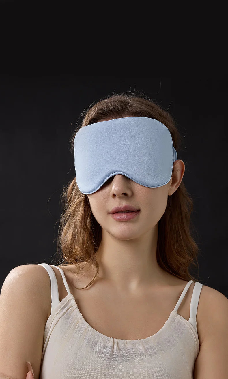Luxurious 100% Mulberry Silk Sleep Mask - Premium 30 Momme Eye Mask