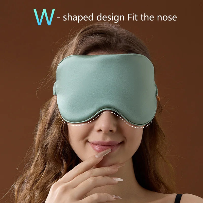 Luxurious 100% Mulberry Silk Sleep Mask - Premium 30 Momme Eye Mask