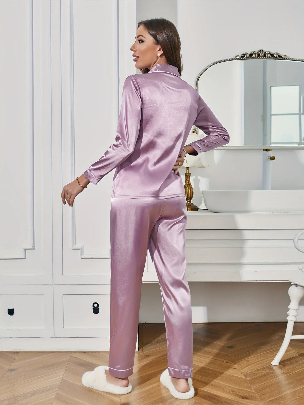 Serene Nights Classic Pajama Set – Sizes Through XXL