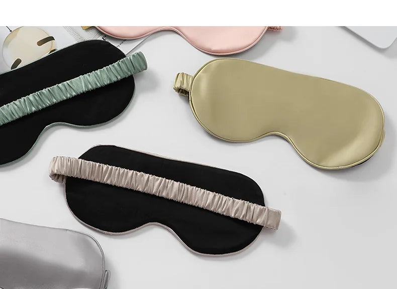 Luxurious 100% Mulberry Silk Sleep Mask - Premium 30 Momme Eye Mask