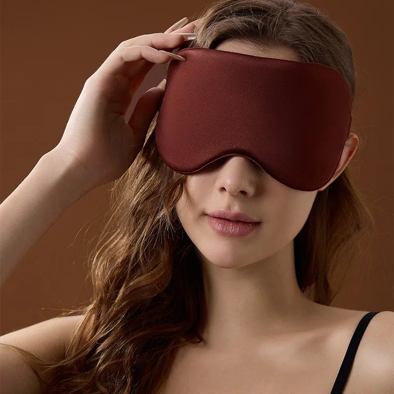 Luxurious 100% Mulberry Silk Sleep Mask - Premium 30 Momme Eye Mask