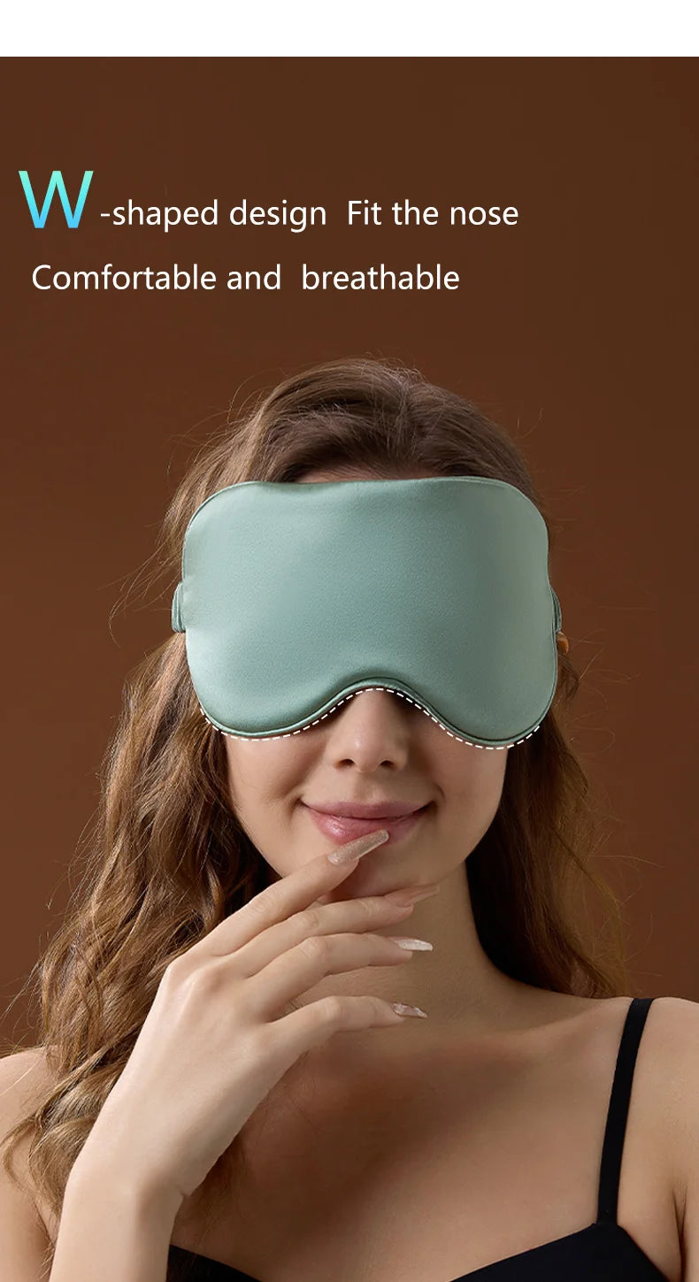 Luxurious 100% Mulberry Silk Sleep Mask - Premium 30 Momme Eye Mask
