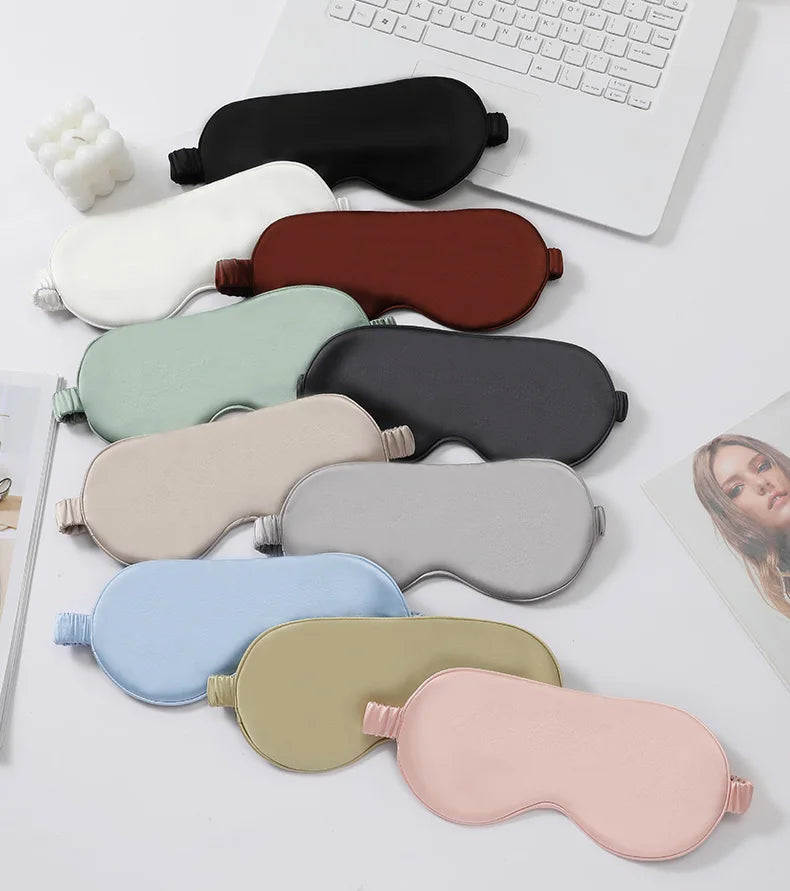 Luxurious 100% Mulberry Silk Sleep Mask - Premium 30 Momme Eye Mask